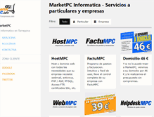 Tablet Screenshot of marketpc.info